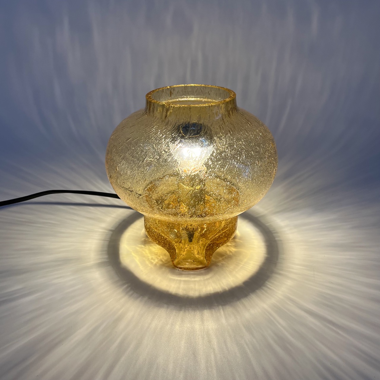 Glass Table Lamp