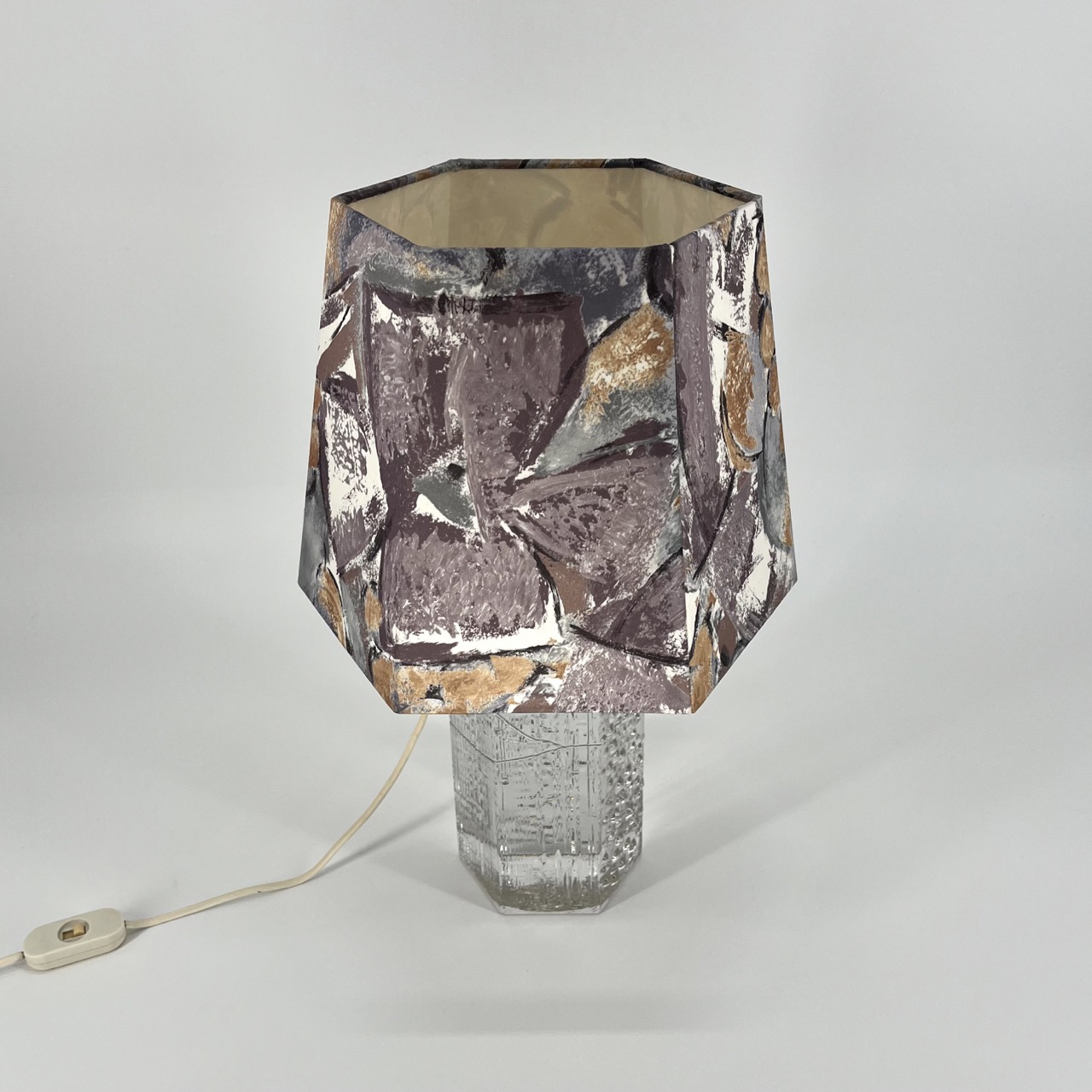 Glass Table Lamp