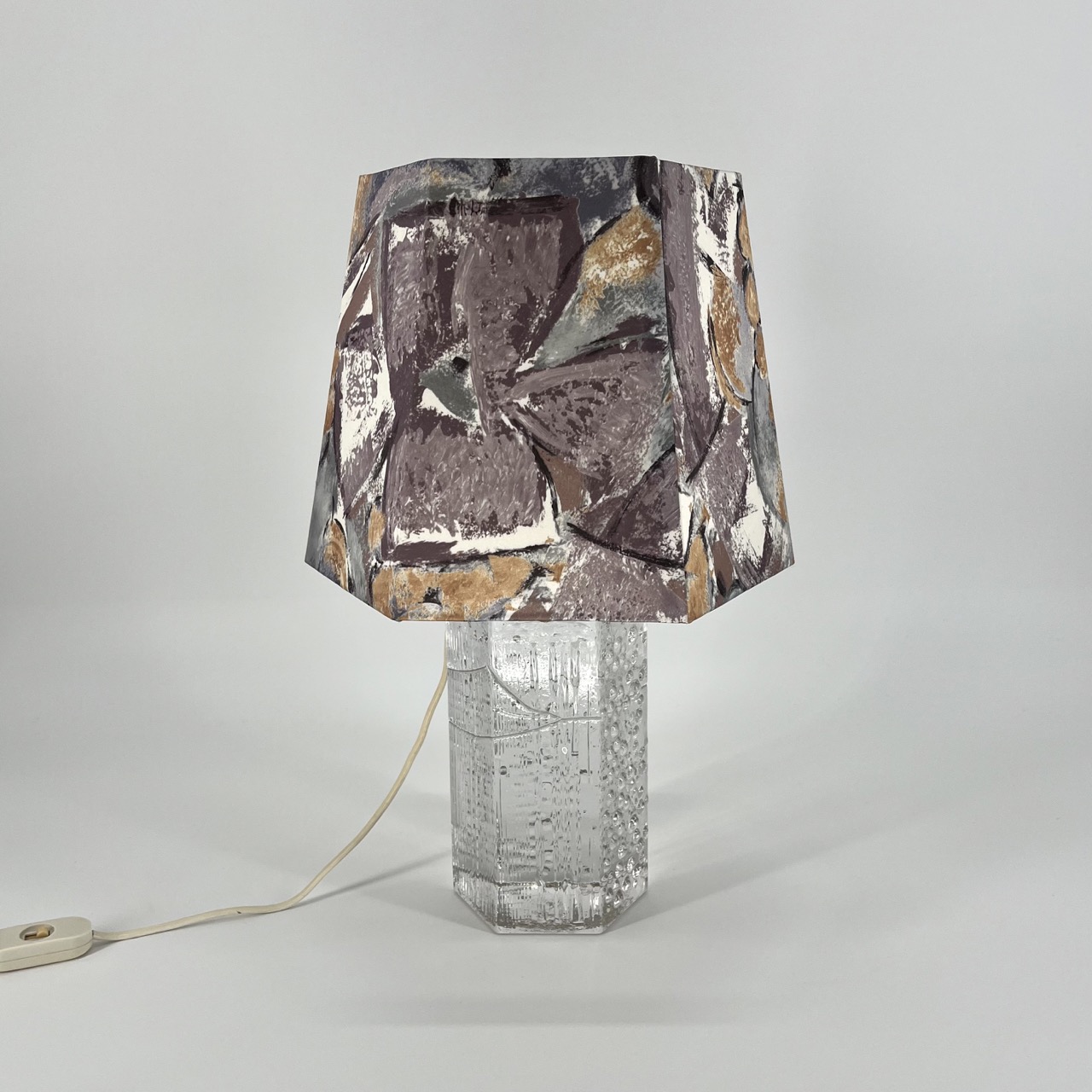 Glass Table Lamp