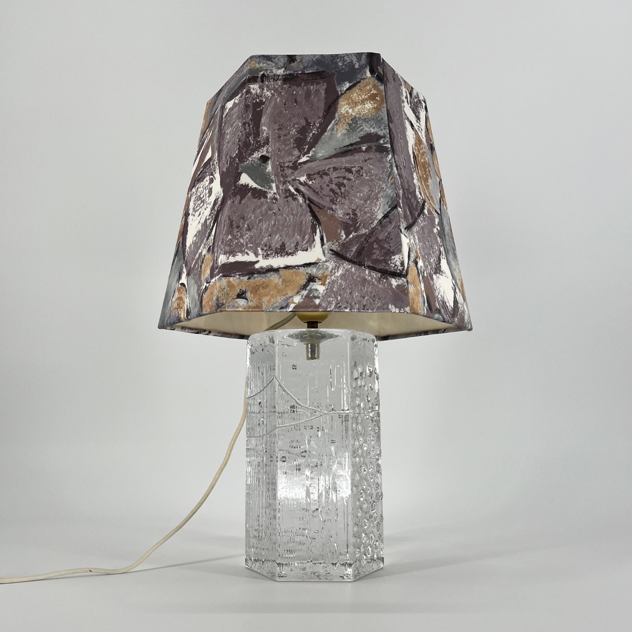 Glass Table Lamp