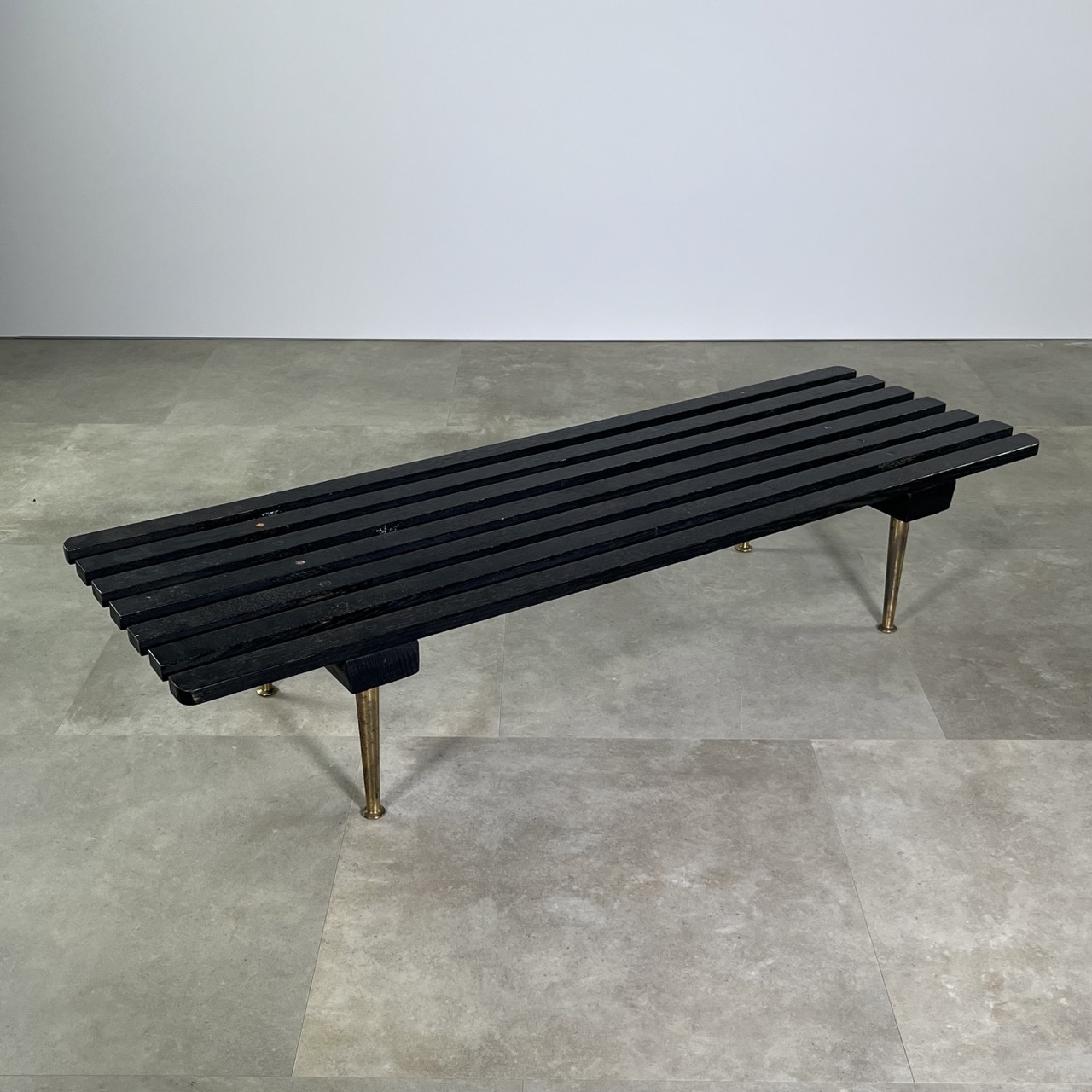 Mid-mod Slat Bench 